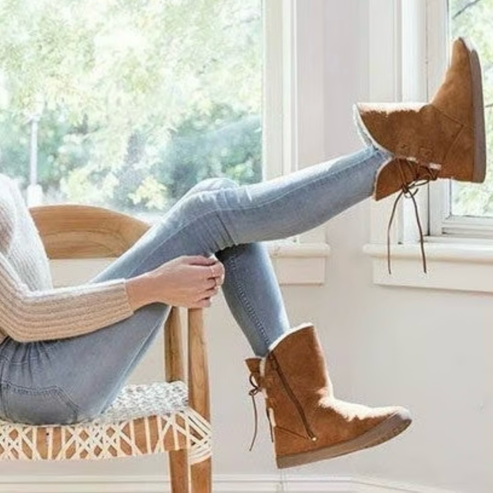 UGG | NWOT KOOLABURRA SHAZI SUEDE BOOTIES SIZE 10